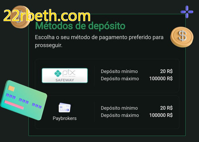 O cassino 22rbeth.combet oferece uma grande variedade de métodos de pagamento