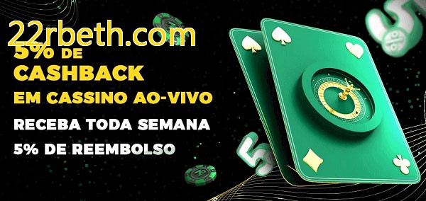 Promoções do cassino ao Vivo 22rbeth.com
